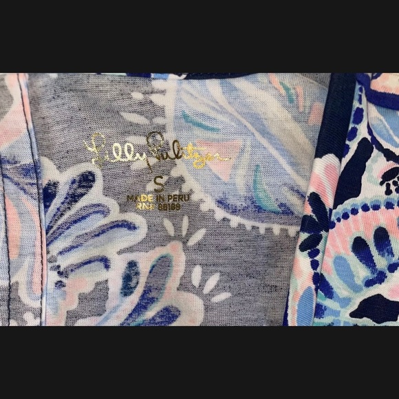 🎉HP🎉NWOT Lilly Pulitzer Carlile 3/4 Sleeve Dress in High Tide Navy Size Small🌸 - Picture 9 of 11